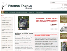 Tablet Screenshot of fishingtackle-online.co.uk